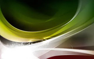 旋转线条科技绿