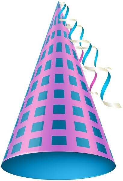 派对生日帽 PNG免抠(409x600)