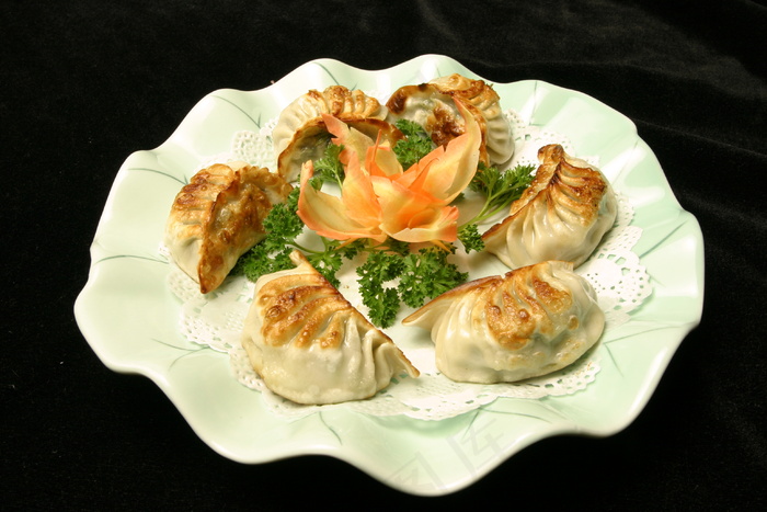 香煎韭菜饺