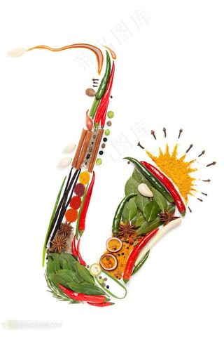另类萨克斯图片
