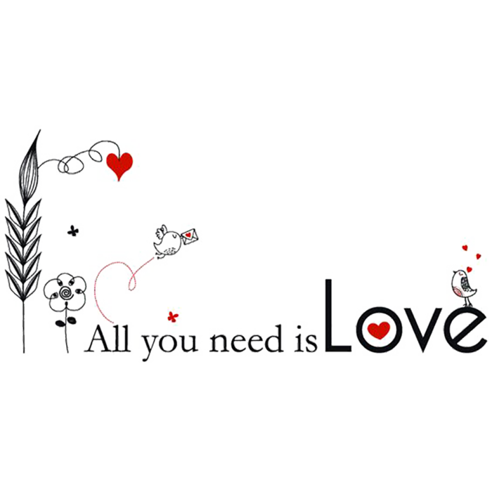 love情人节 灰色字体