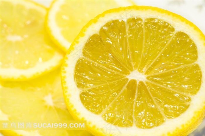 切开的橙子高清摄影素材