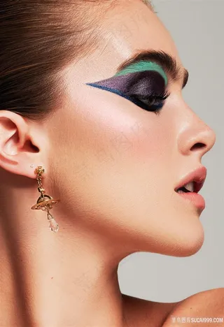 化妆品模特美容