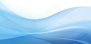 蓝色线条几何科技背景