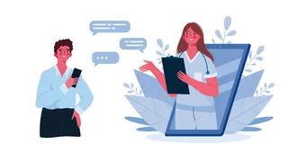 扁平化人物场景办公互联网等距ai矢量设计网页海报UI素材插画