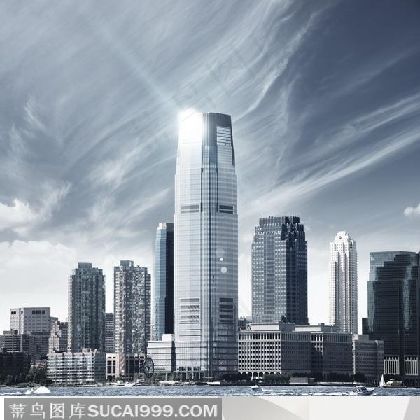 房地产广告元素 楼房楼群房子