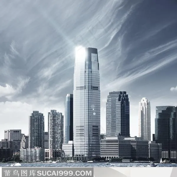 房地产广告元素 楼房楼群房子