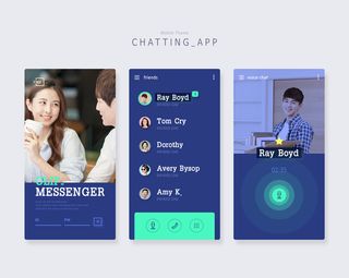 UI多页面包装展示手机APP交互界面样机长图概念PSD设计模板