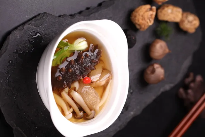 菌香海参盅