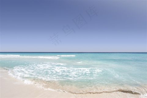 碧蓝的大海景观