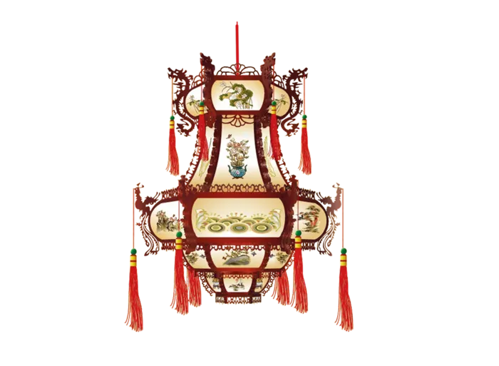 古典元素灯笼
