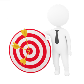 3D商务小人合作火柴人办公白领团队小黑人元素PNG设计素材模板