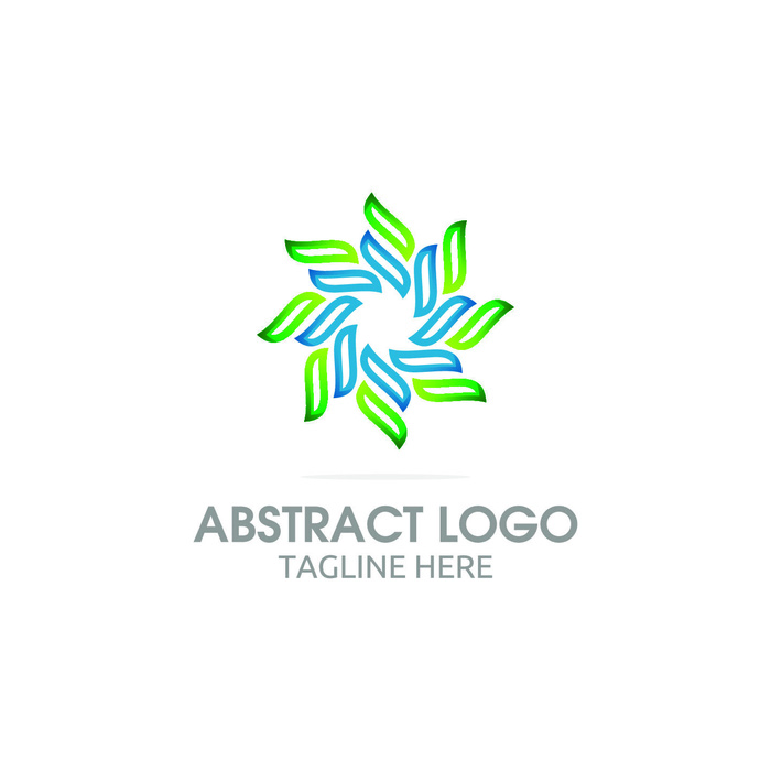 图标标识标志立体几何图形企业商标VI品牌LOGO设计模板AI矢量素材ai矢量模版下载