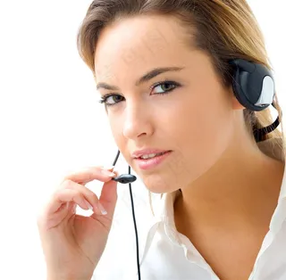 手拿话筒的长发美女高清摄影