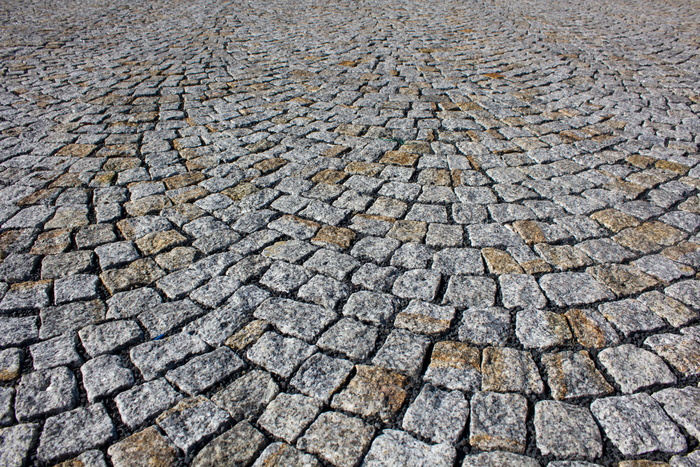 石头铺装背景图片