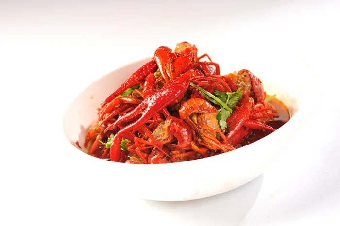 高清龙虾小龙虾美食