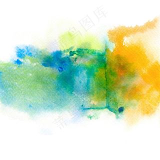 水彩晕染抽象背景高清图片