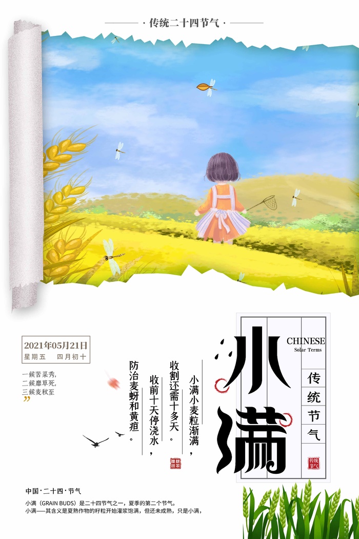 小满 小满活动宣传