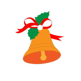 圣诞节装饰圣诞铃铛插画装饰元素