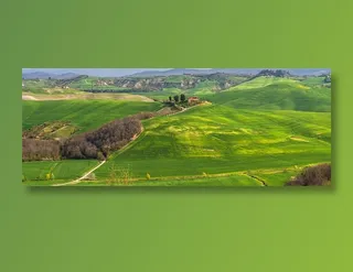 唯美山水自然景观全景素材