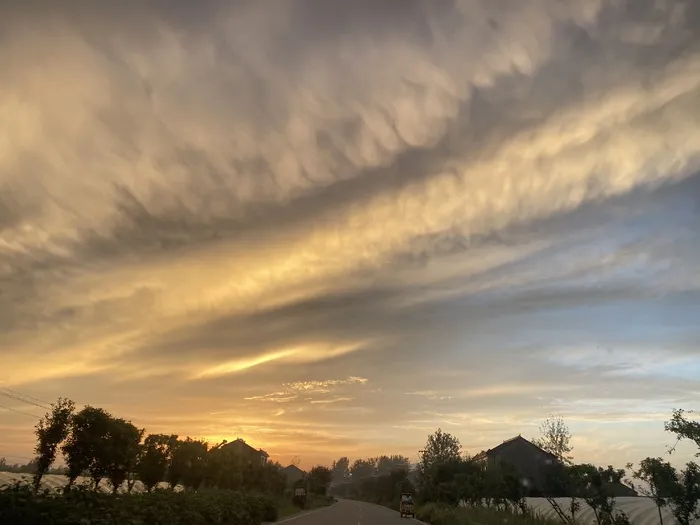 落日 晚霞 夕阳 天空