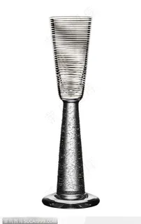 玻璃艺术-满是气泡的玻璃杯