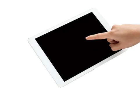 平板电脑素材触摸
