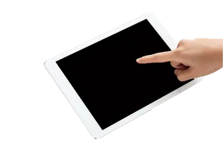平板电脑素材触摸