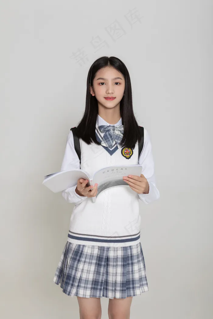 清新唯美可爱的女孩摄影图片