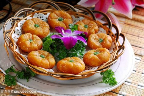 家乡南瓜饼的美食图片