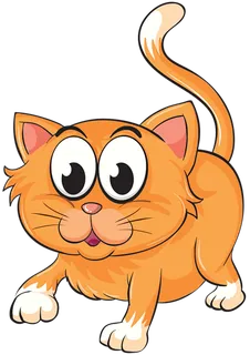 橘色猫咪卡通