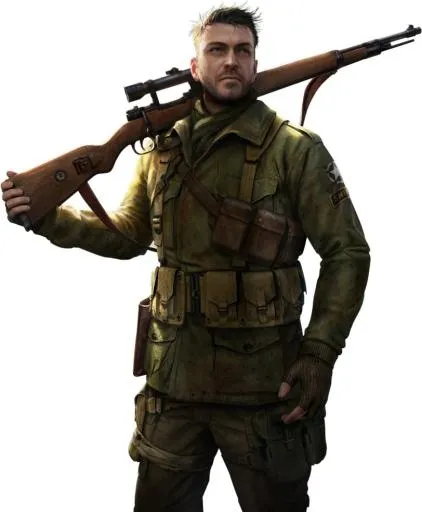 狙击手 PNG免抠(812x983)