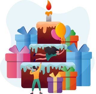 扁平化人物场景办公互联网等距ai矢量设计网页海报UI素材插画