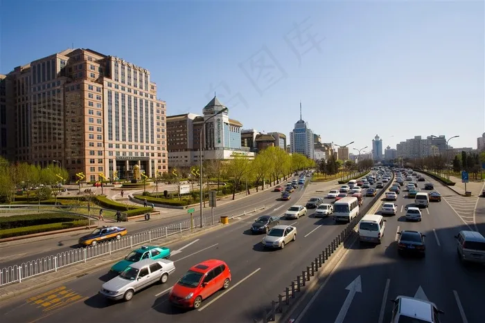 西二环复兴门北京美图素材