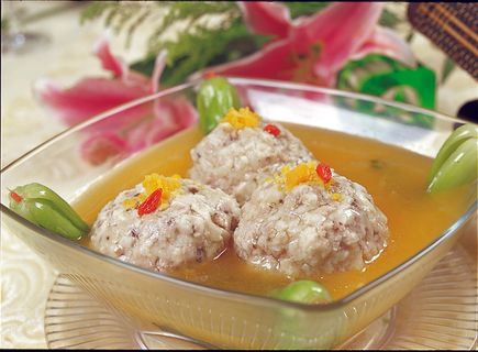 0911CC-696蟹黄萝卜丝狮子头