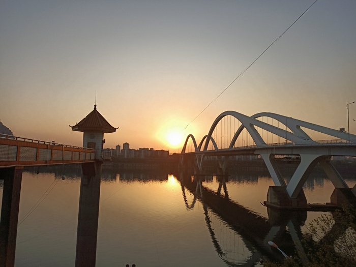 柳州柳江夕阳