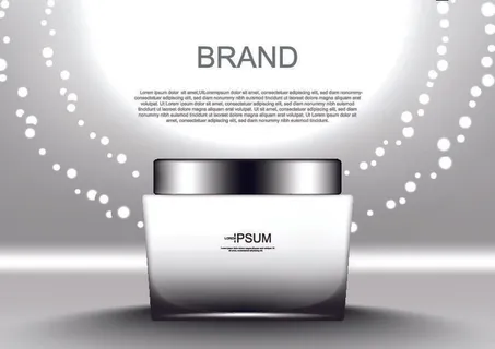 设计化妆品样品素材