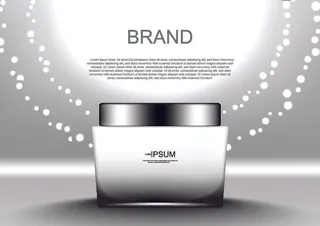 设计化妆品样品素材