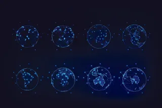 几何抽象粒子线条光线科技感网页banner展板背景AI矢量设计素材