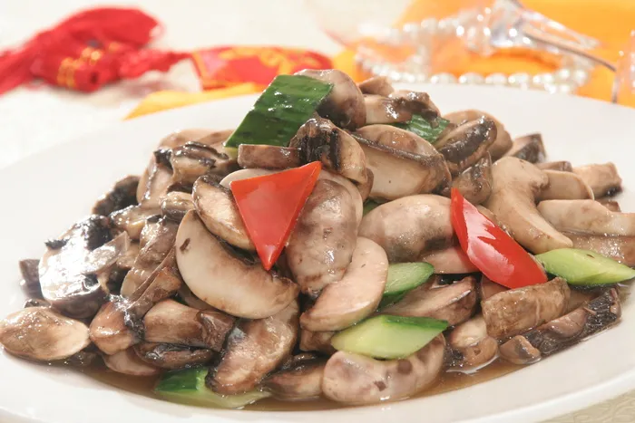 鲜口蘑炒肉