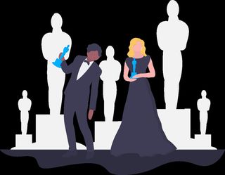 2.5d颁奖插画小图标素材