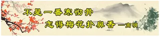 古诗词名人名言宣传展板横条14