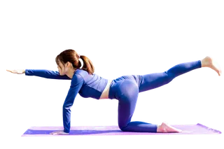 瑜伽人物免扣png