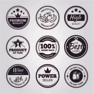 免抠促销标签矢量