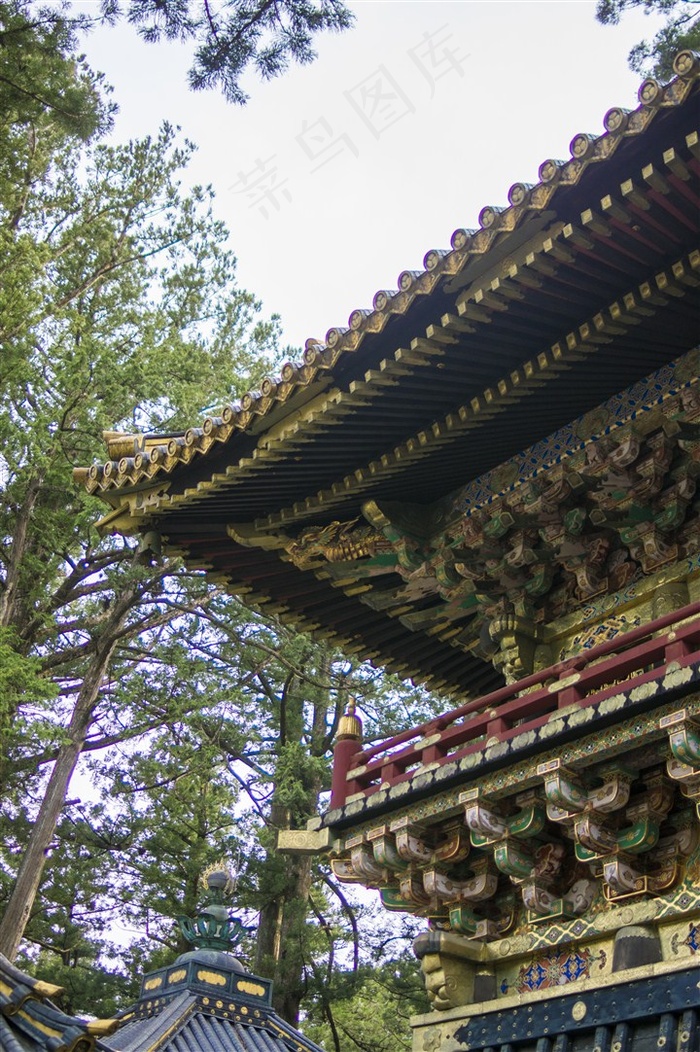 日本日光东照宫摄影图片