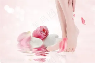 足部spa足浴足部保养养护足底按摩