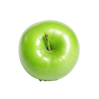 青苹果 (5)水果超市商品白底图免抠实物摄影png格式图片透明底
