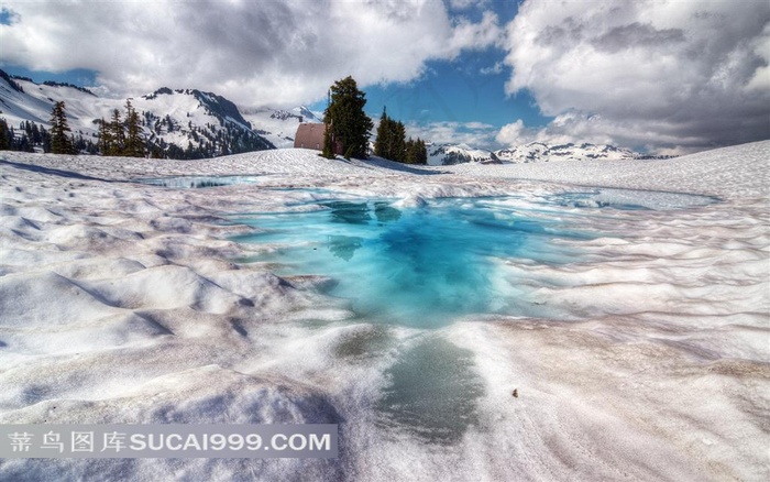 湖泊风光风景图片