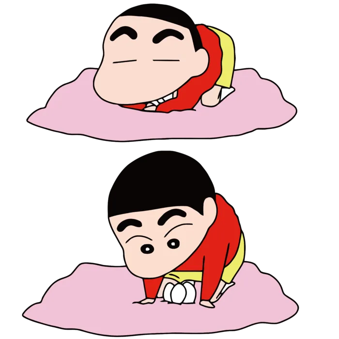 蜡笔小新可爱动画人物免扣素材