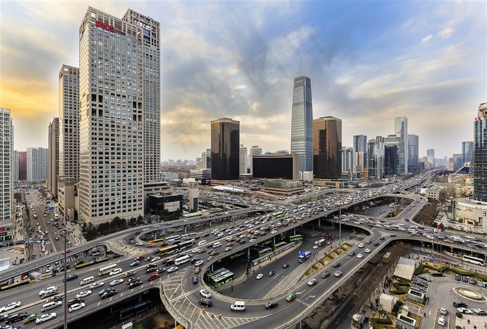 现代化都市城市风景